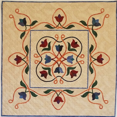 Celtic Applique Moroccan Style